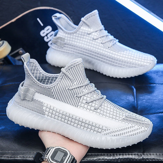 Damen Sportliche Sneaker mit atmungsaktiver Strickkonstruktion und flexibler Sohle EB
