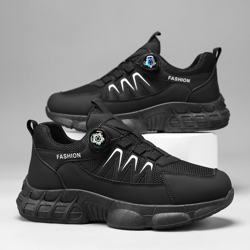 Herren Sportliche Freizeitschuhe mit innovativer Schnürtechnologie und rutschfester Sohle EB
