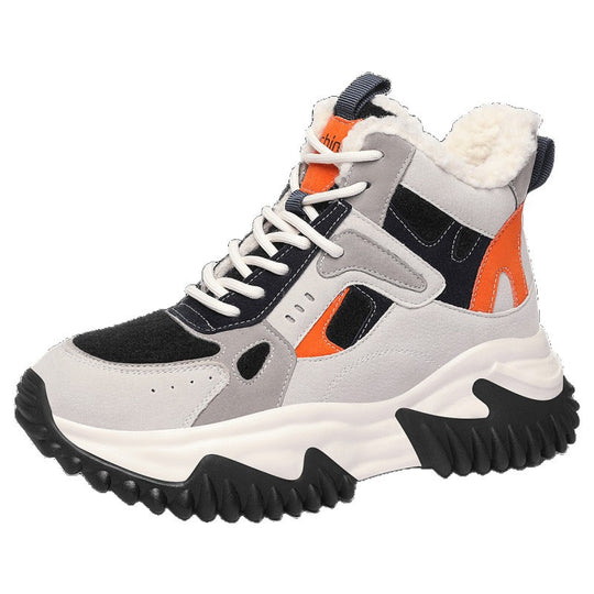 Damen Trendige Winter Sneakers mit weichem Futter EB