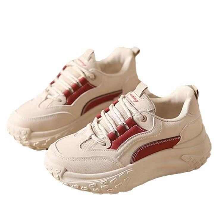 Damen Sportliche Sneakers mit rutschfester Sohle und atmungsaktiver Konstruktion EB