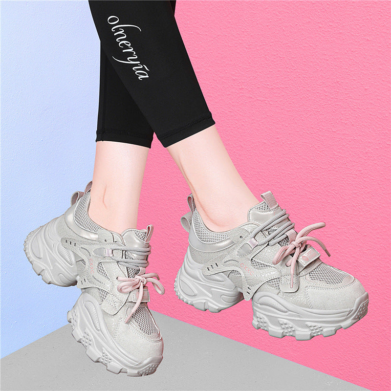 Damen Sportliche Chunky Sneakers mit innovativer Dämpfungstechnologie EB