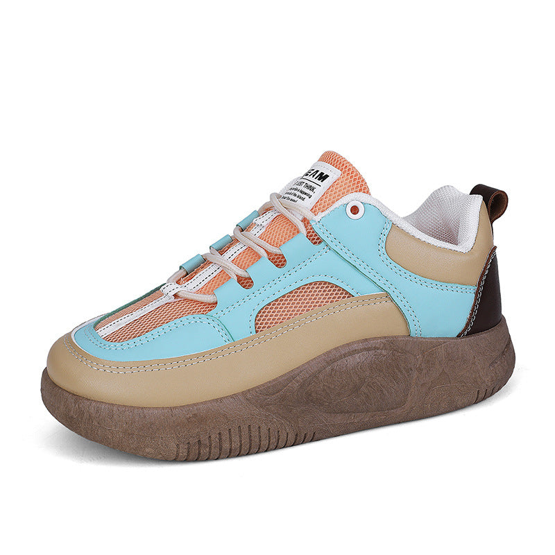 Damen Sportliche Sneakers mit ergonomischer Fußbettgestaltung und vibrierender Laufsohle EB