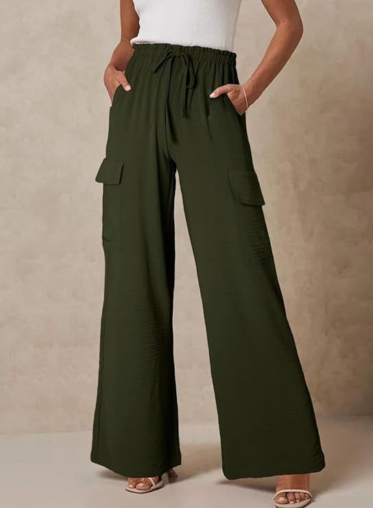 Damen Cargo-Hose aus leichtem Jersey EB