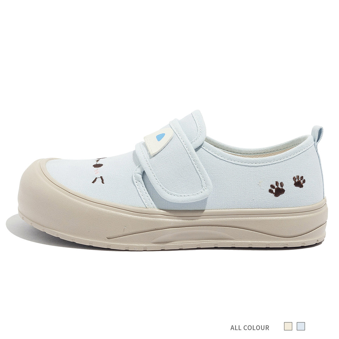 Damen Freizeitschuhe mit praktischer Klettverschlusstechnik und tierischem Motiv EB