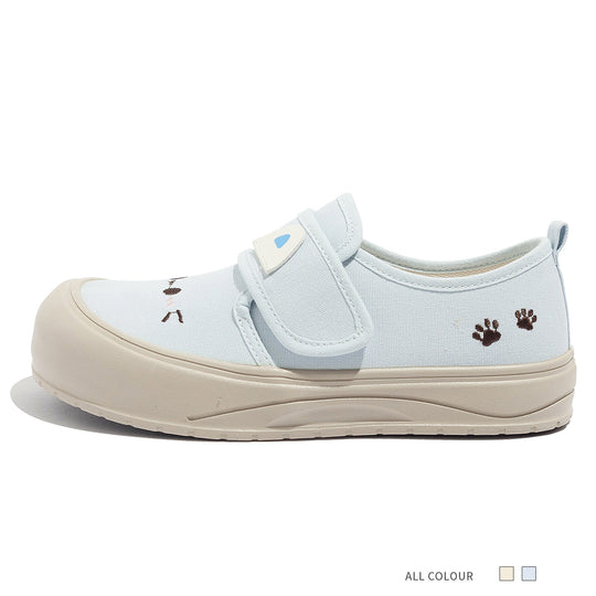 Damen Freizeitschuhe mit praktischer Klettverschlusstechnik und tierischem Motiv EB