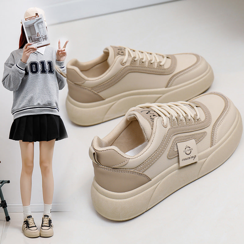 Damen komfortable Sneaker mit dämpfendem Fußbett und atmungsaktivem Obermaterial EB