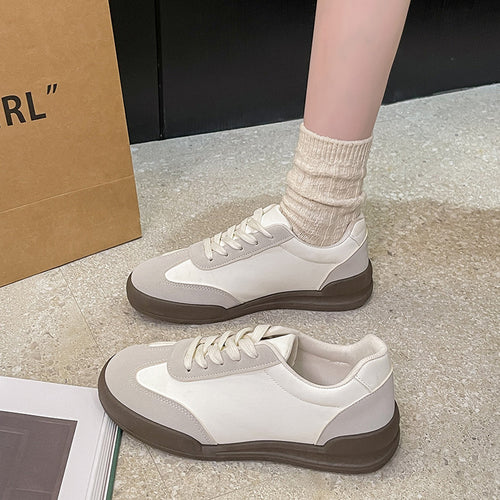 Damen Sneakers im modernen minimalistischen Design mit rutschfester Sohle EB