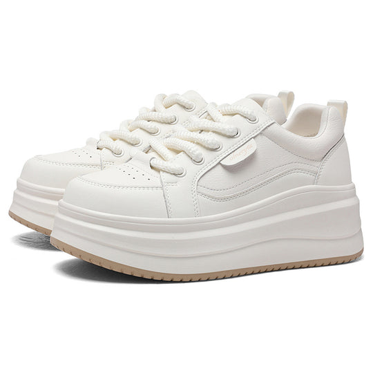 Damen trendige Plateau Sneaker mit extra dämpfender Sohle EB