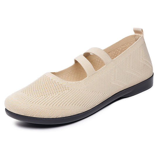 Damen Komfortable und elegante Ballerina-Schuhe EB