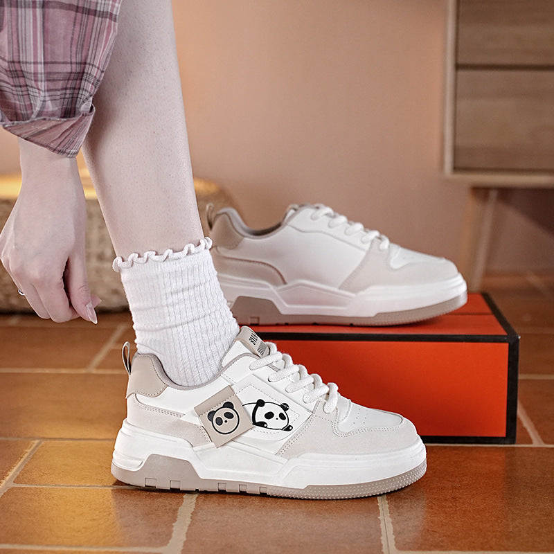 Damen Sneaker mit modischem Tiermotiv und komfortabler Dämpfung EB