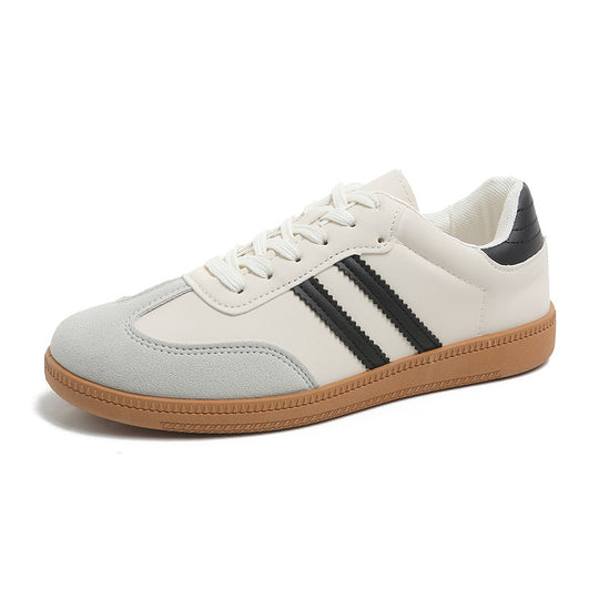 Damen Sportliche Sneakers mit stylischen Streifen und gepolstertem Innenfutter EB