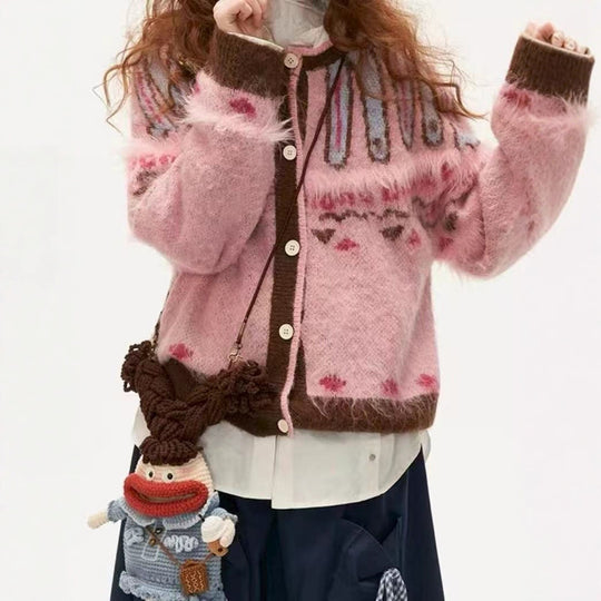 Damen Modischer Strickpullover EB