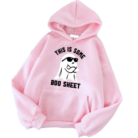 Damen Kapuzenpullover mit witzigem Spruch und bequemer Passform EB