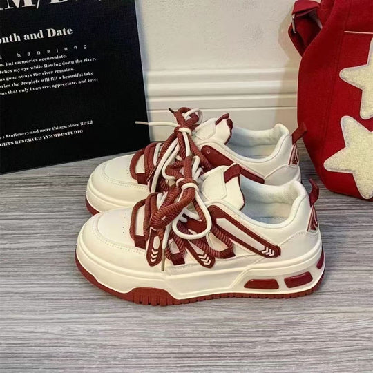 Damen Sportliche Sneakers mit robustem Dämpfungssystem und modischem Design EB