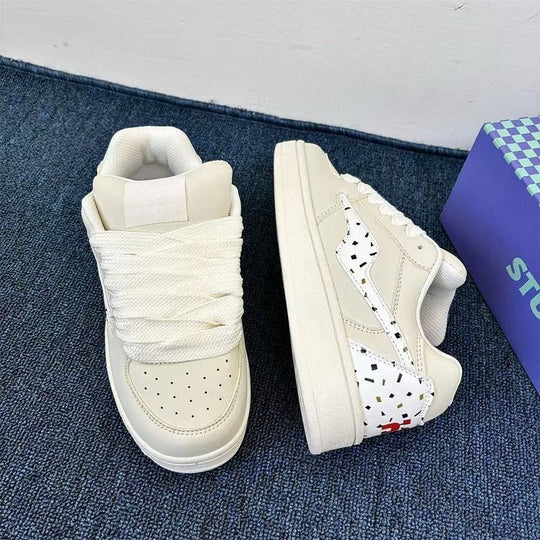 Damen Sportliche Sneakers mit innovativem Schnürsystem und atmungsaktivem Obermaterial EB