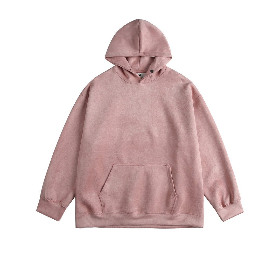 Herren lässiger Kapuzenpullover aus hochwertigem Baumwollmix mit praktischer Kängurutasche EB