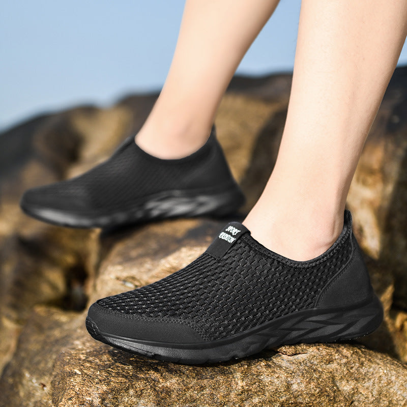 Damen atmungsaktive Freizeitsneakers EB