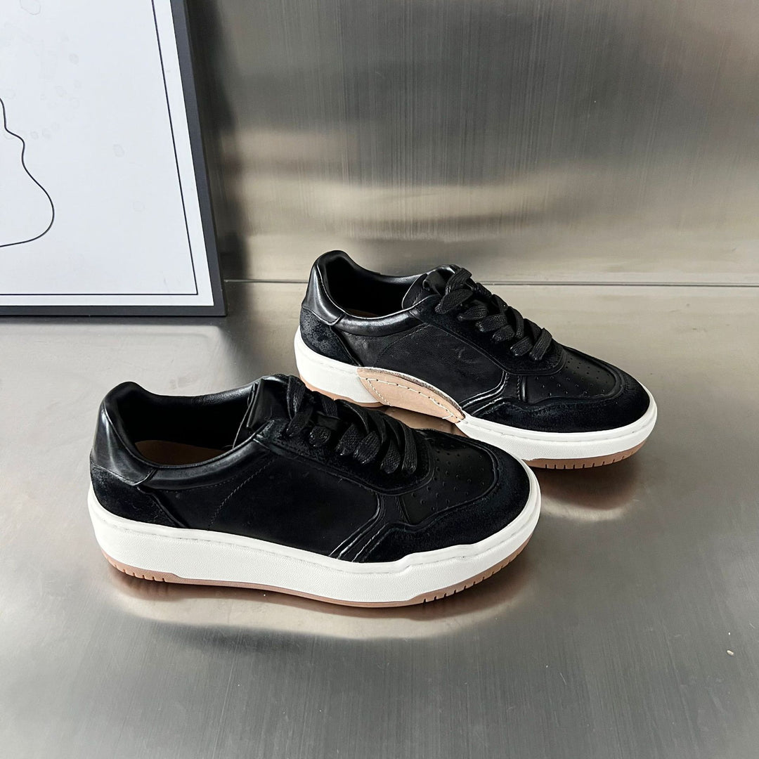 Damen Elegante und bequeme Sneakers aus hochwertigem Leder EB