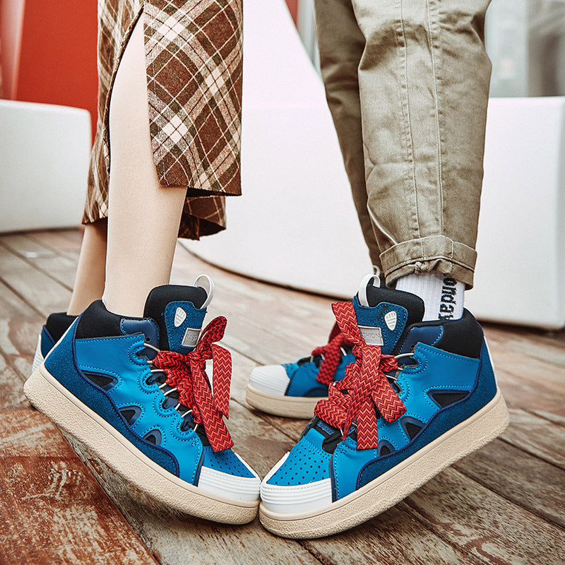 Damen Hochwertige und modische Sneakers mit innovativer Schnürung EB