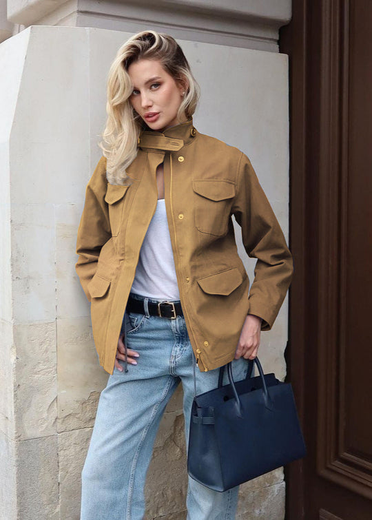 EB | Chic - Hochkragen Cargo-Jacke