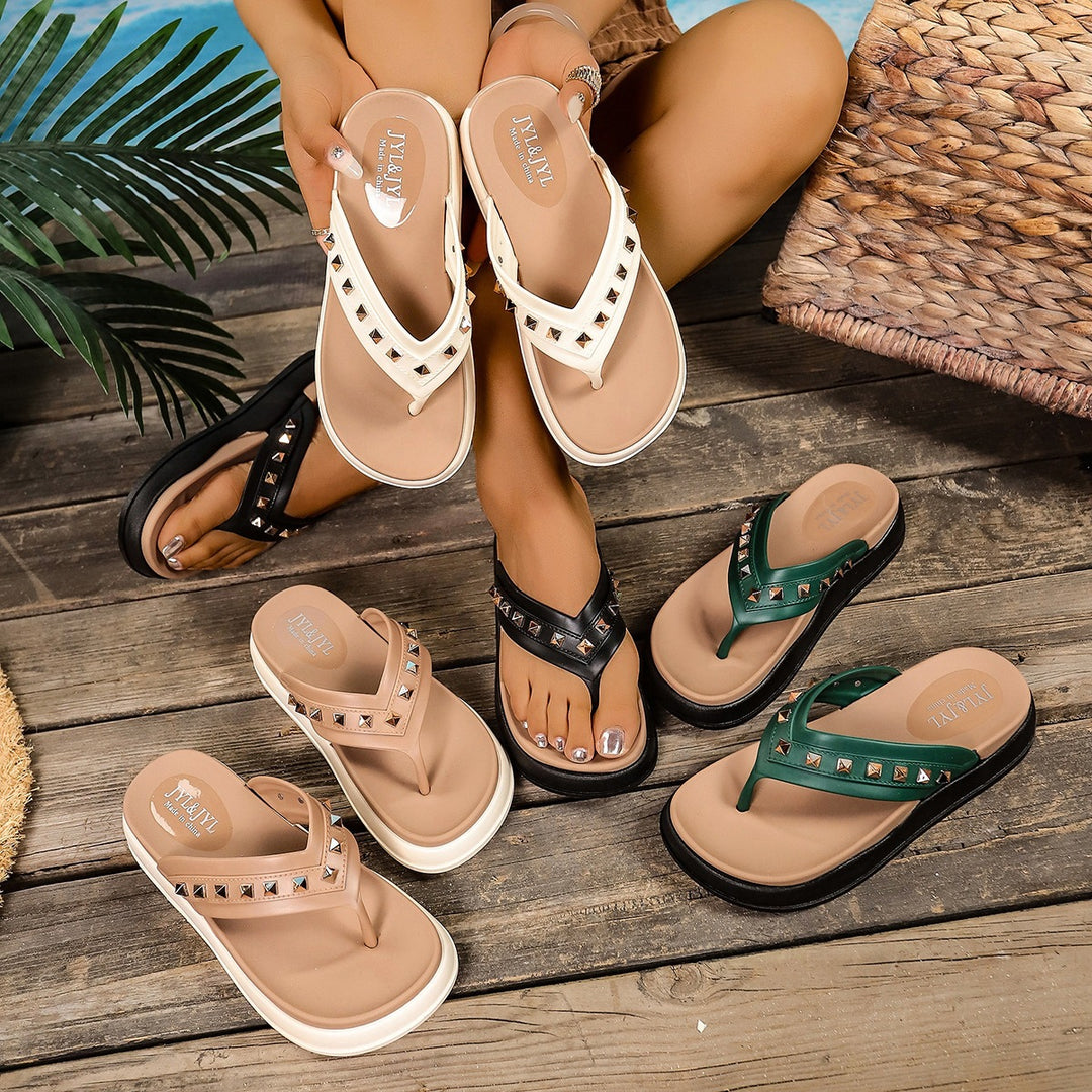 Damen Komfortable und modische Flip-Flops EB
