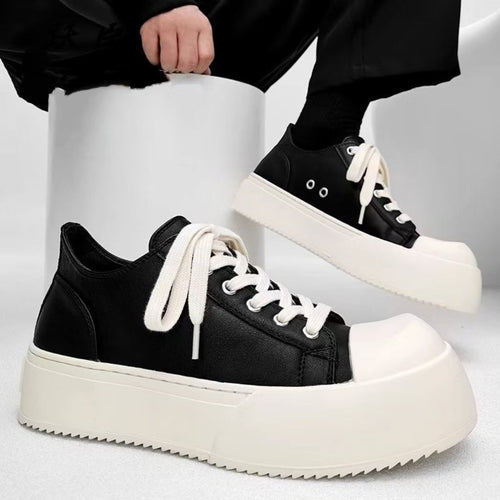 Damen Plateau Sneakers mit bequemer Dämpfung und trendigem Design EB