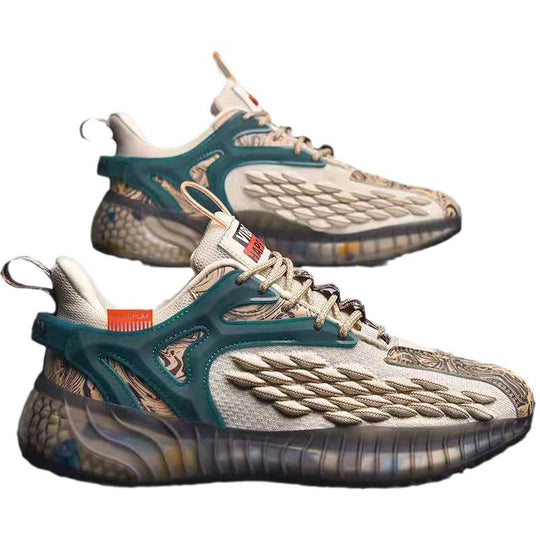 Damen Sportliche Sneaker mit ergonomischem Design und atmungsaktiver Oberflächenstruktur EB