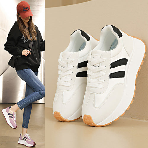Damen Sportliche und moderne Sneaker mit dämpfender Sohle EB