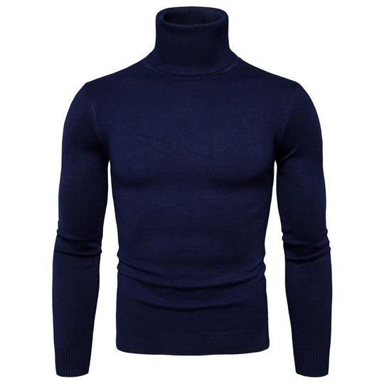 Herren Rollkragenpullover aus feiner Merinowolle EB