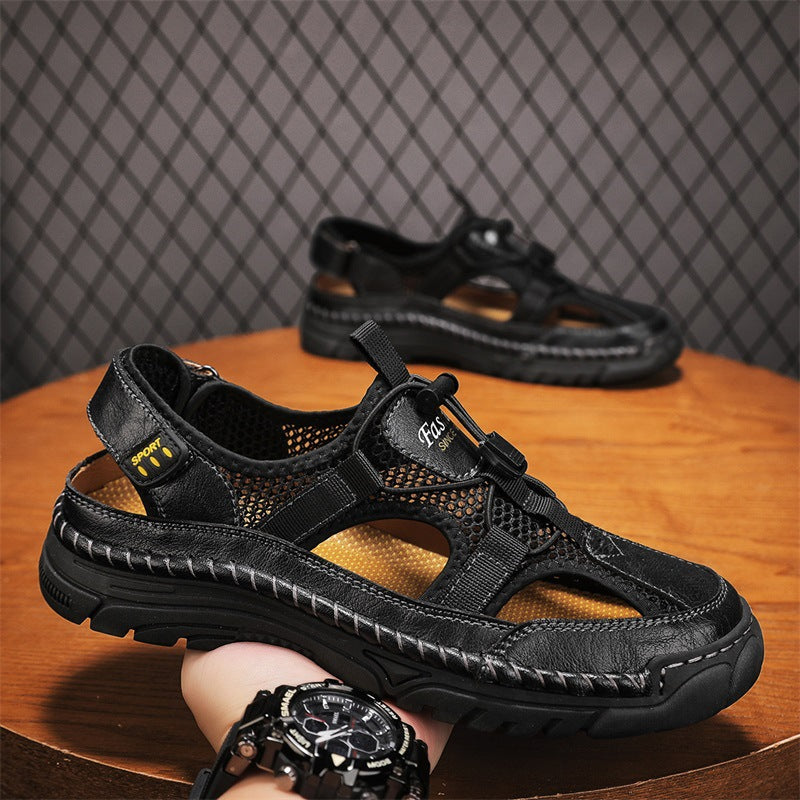 Herren Sportliche Freizeitsandalen mit verstellbarem Riemensystem EB