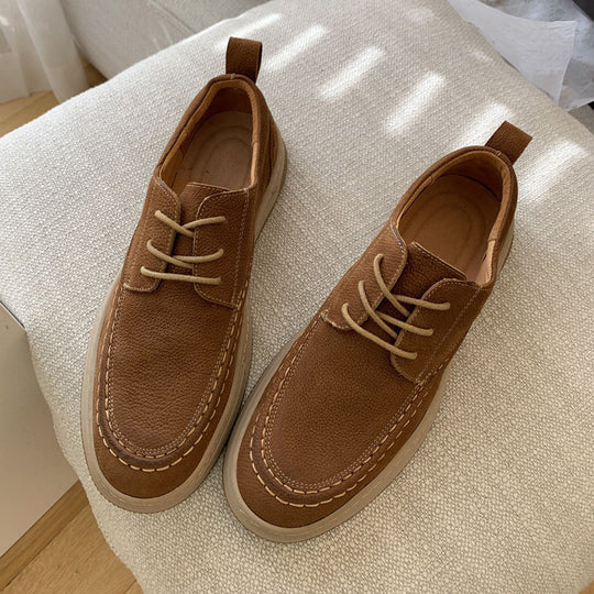 Damen Komfortable und stilvolle Sneaker mit exklusivem Wildleder-Obermaterial EB