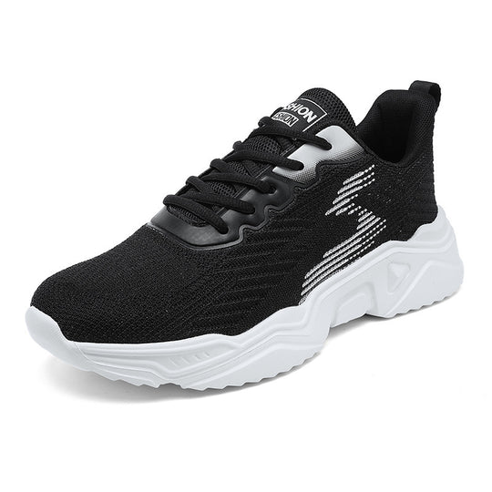 Damen Sportliche Sneaker mit atmungsaktivem Obermaterial und rutschfester Sohle EB