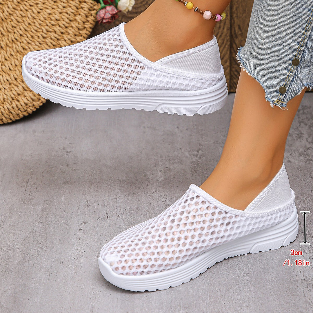 Damen Atmungsaktive Slip-On Sneakers EB