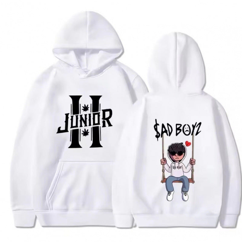 Damen Hoodie mit einzigartigem grafischen Design und gemütlicher Passform EB