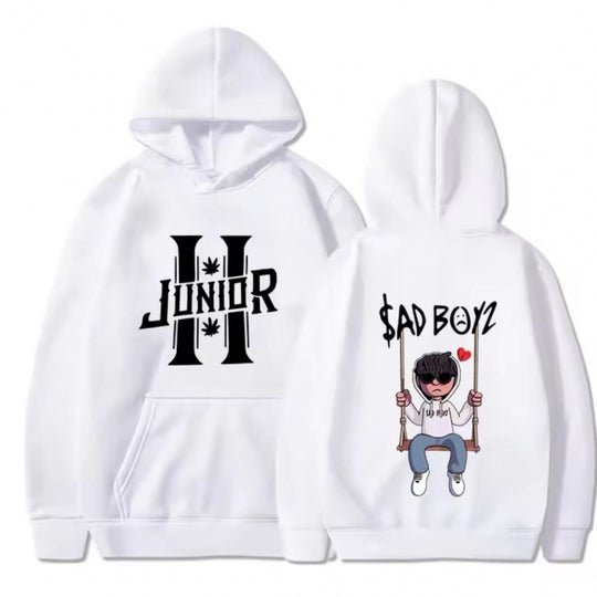 Damen Hoodie mit einzigartigem grafischen Design und gemütlicher Passform EB