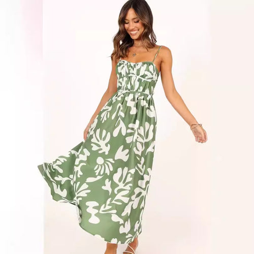 Damen Maxikleid mit floralem Druck EB