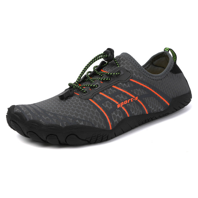 Damen flexible Wassersportschuhe mit rutschfester Sohle und elastischem Schnürsystem EB