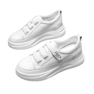 Damen Bequeme Slip-On Sneakers mit elastischen Riemen EB