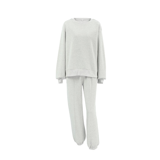 Damen Oversized Sweatshirt und Jogginghose Set EB