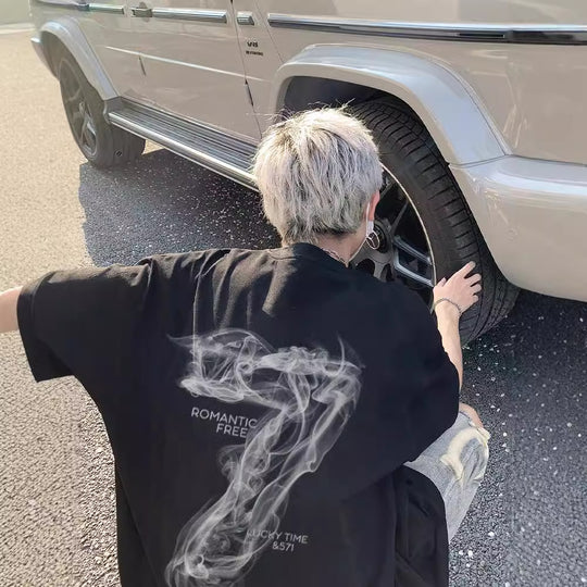 EB | Lockeres T-Shirt in Übergröße für Männer