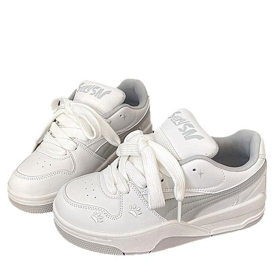 Damen Sportliche Sneaker mit hochwertigem Obermaterial und gepolsterter Innensohle EB