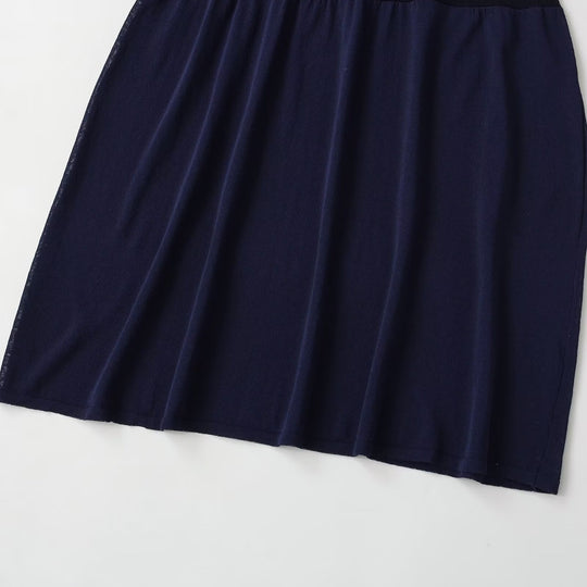 Damen Maxi-Kleid mit elegantem Schnitt und fließendem Rock EB