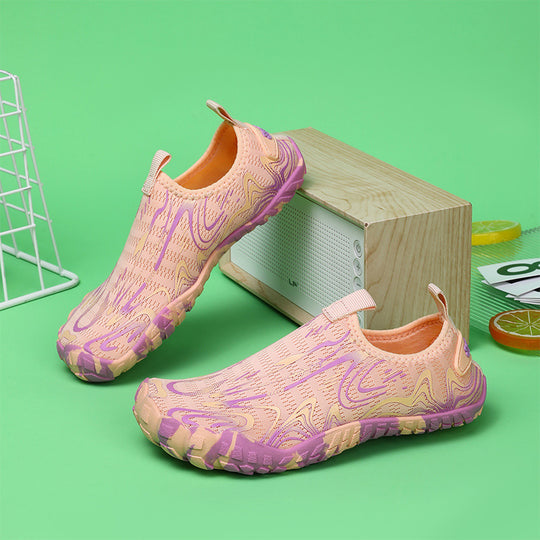 Damen Aquaschuhe mit rutschfester Sohle und elastischem Design EB