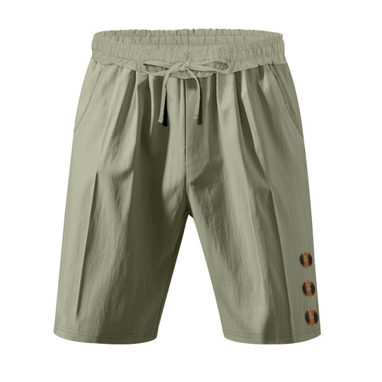 Herren lässige Sport-Shorts mit elastischem Bund und praktischen Seitentaschen EB