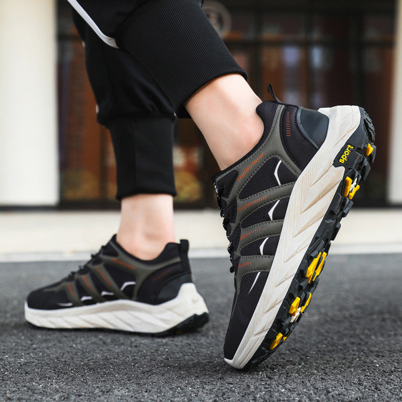 Damen Sportliche Trail-Sneaker mit stoßdämpfender Sohle und atmungsaktivem Obermaterial EB