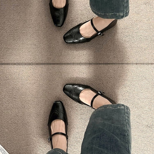 Damen Ballerinas mit elegantem EB Design