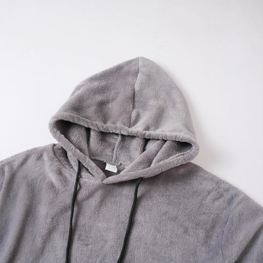 Herren kuscheliges Kapuzensweatshirt aus weichem Fleece EB