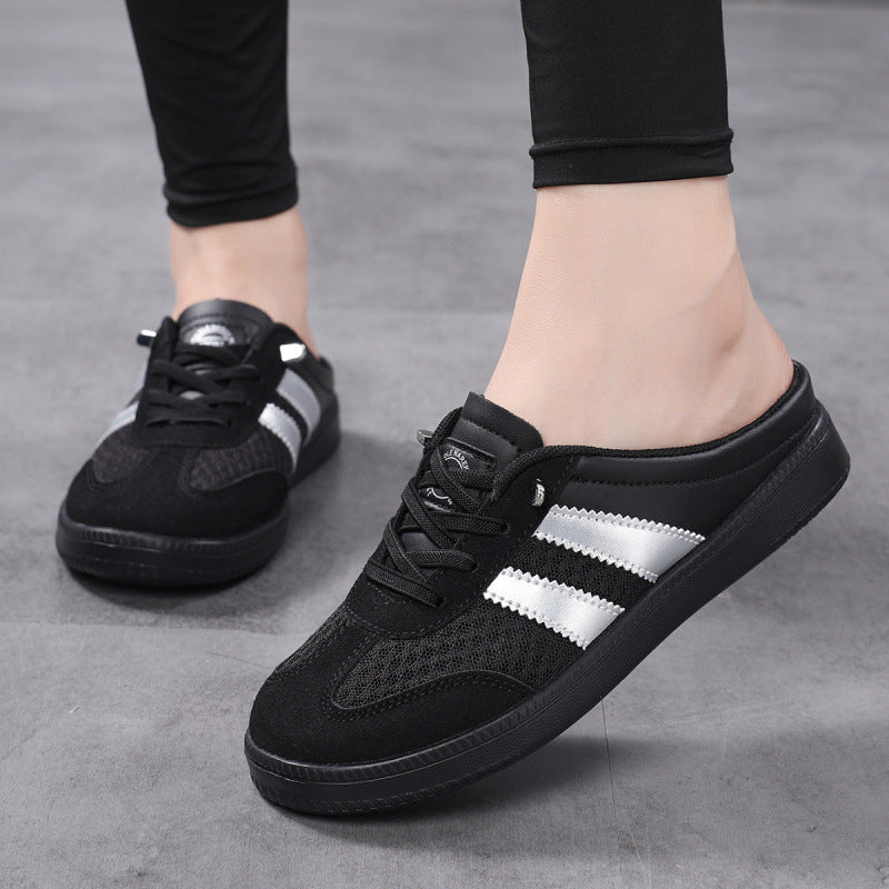 Damen Bequeme Freizeit-Sneaker mit atmungsaktivem Obermaterial und rutschfester Sohle EB