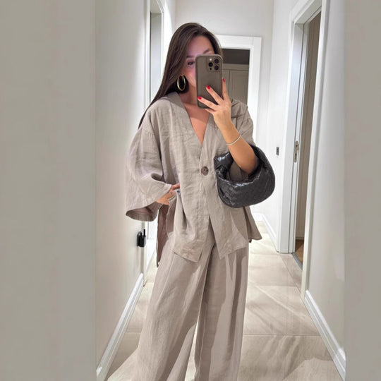 Damen lässige und zeitlose Überwurfjacke EB