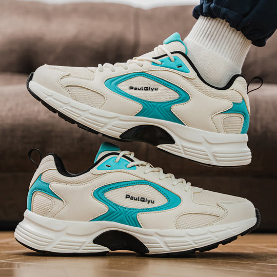 Damen Sportliche Sneaker mit atmungsaktivem Mesh und dämpfender Sohle EB